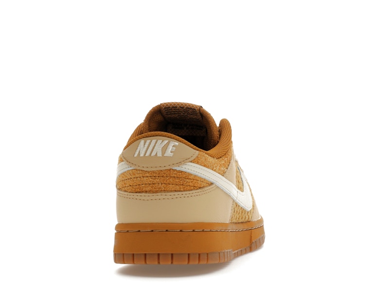 Nike Dunk Low Waffle - Wheat/Coconut Milk/Sesame/Black/Total Orange - FZ4041-744 - 29
