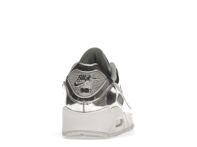 Nike Air Max 90 Metallic Silver 2020 (W) - Metallic Silver/Metallic Silver-White - CQ6639-001 - 29