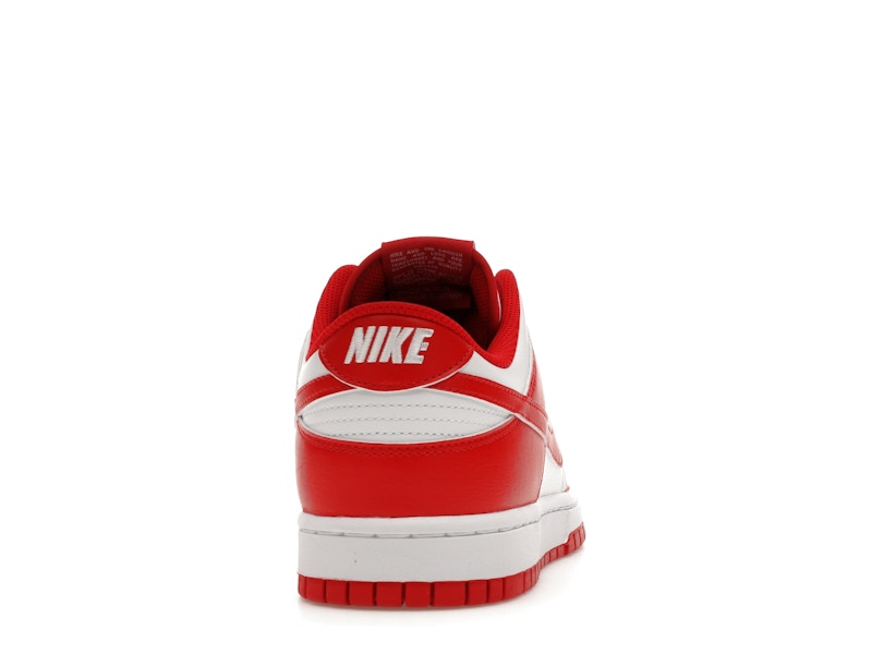Nike Dunk Low St Johns 2025 - White/University Red-White - HF5441-104 - 29
