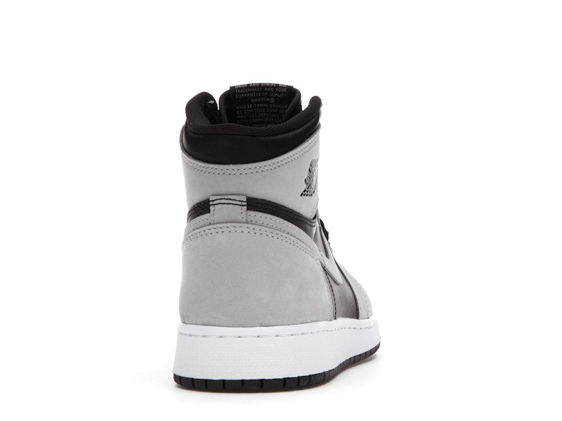Air Jordan 1 Retro High Black White Light Smoke Grey (GS)