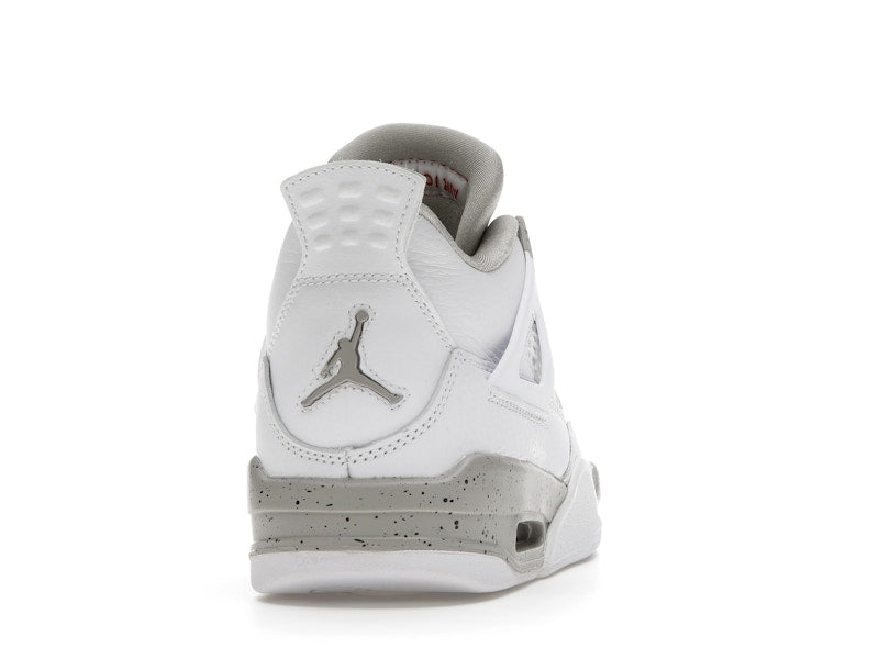 Air Jordan 4 Retro White Oreo 2021 (GS) - White/Tech Grey-Black-Fire Red - DJ4699-100 - 29
