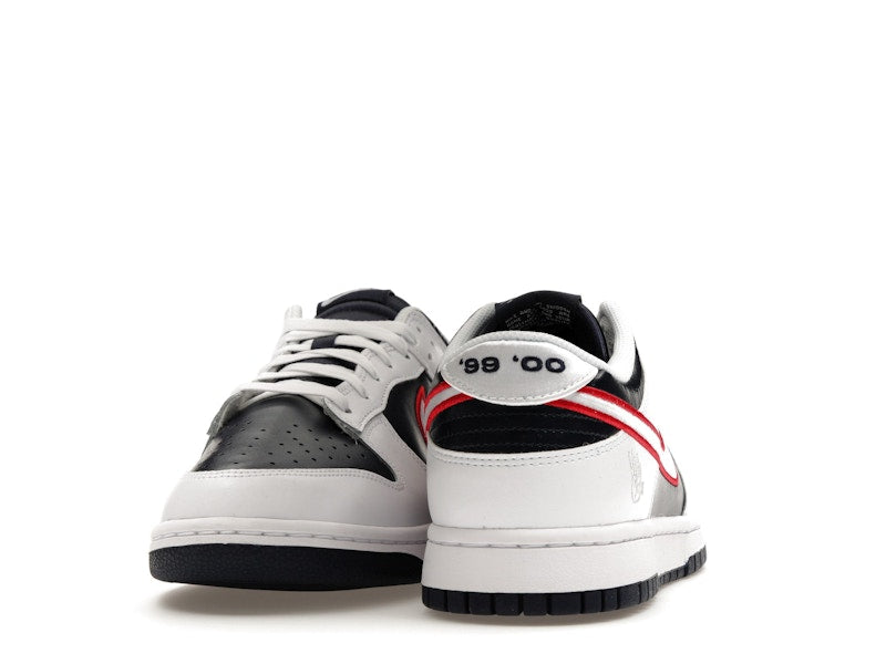 Nike Dunk Low Houston Comets Four Peat Womens - White/Obsidian/Wolf Grey/University Red - DZ2780-100 - 29
