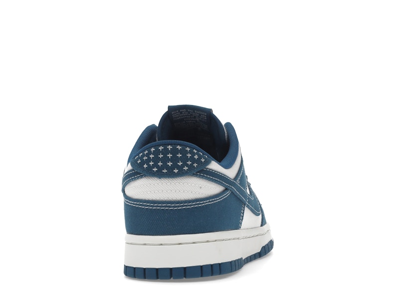 Nike Dunk Low Industrial Blue Sashiko - Summit White/Industrial Blue - DV0834-101 - 29