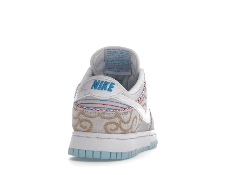 Nike Dunk Low Barbershop Grey - Grey/White/Teal - DH7614-500 - 29