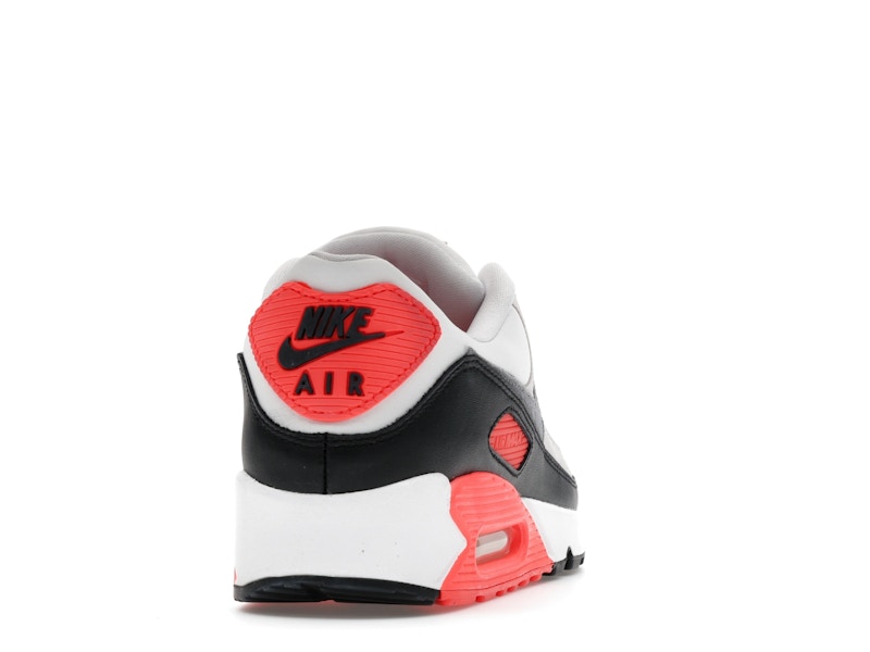 Nike Air Max 90 Infrared 2026 Iu1055 100 - White/Cement Grey/Infrared/Black - IU1055-100 - 29