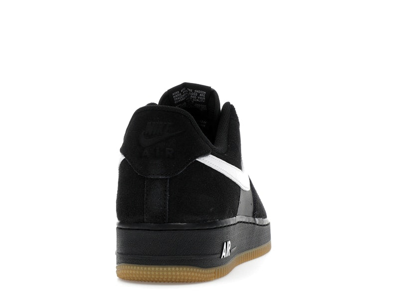 Nike Air Force 1 Low '07 LV8 Black Gum Light Brown White, vista a 360 gradi 29 di 36