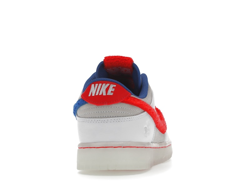 Nike Dunk Low Retro Prm Year Of The Rabbit White Crimson Varsity Royal - White/Crimson-Varsity Royal - FD4203-161 - 29