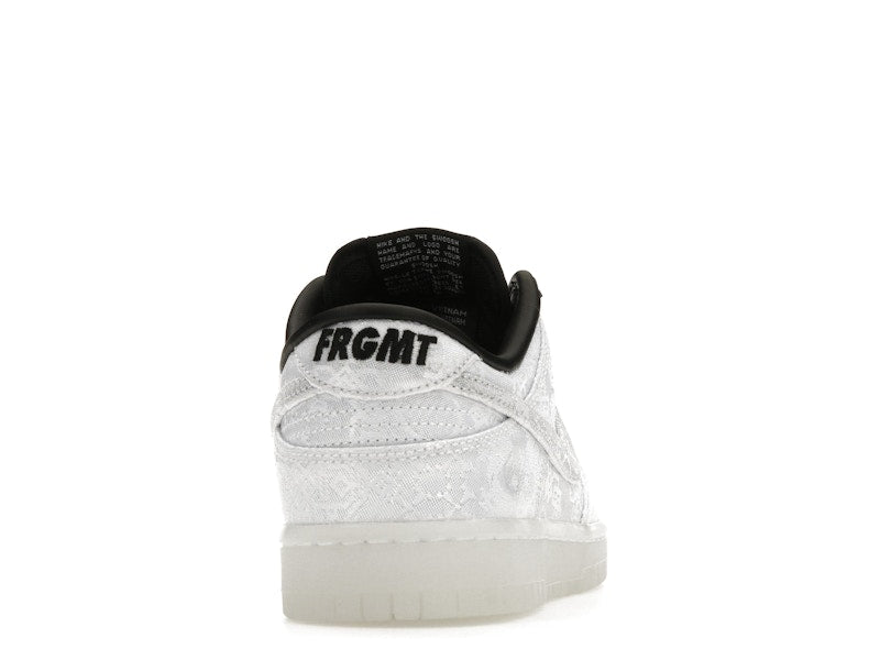 Nike Dunk Low Clot Fragment White - White/Black - FN0315-110 - 29