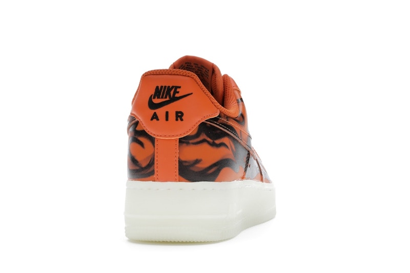 Nike Air Force 1 Low Orange Skeleton Halloween (2020)