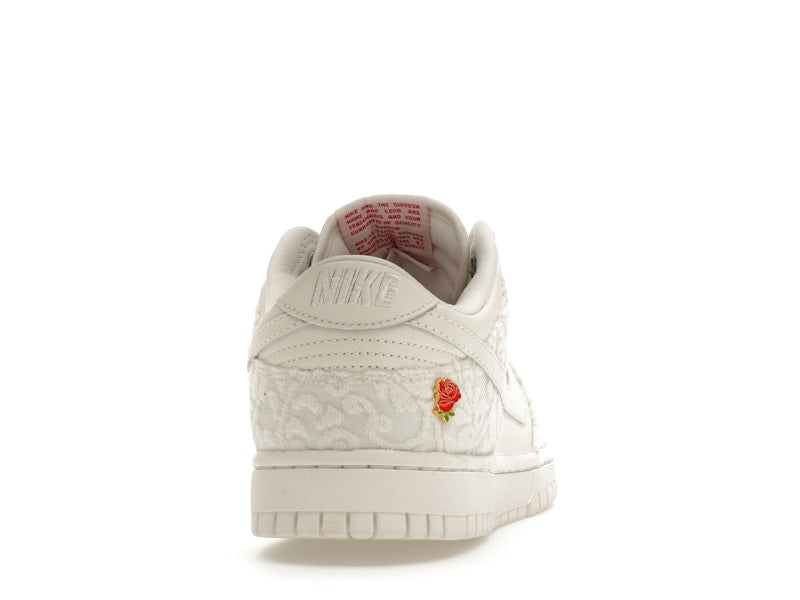 Nike Dunk Low Give Her Flowers Womens - Sail/University Red-Medium Soft Pink - FZ3775-133 - 29