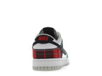 Nike Dunk Low Tartan Plaid - White/Black-White-University Red-Stadium Grey-Light Silver - DV0827-100 - 29