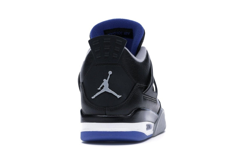 Air Jordan 4 Retro Motorsports Alternate - Black/Game Royal-Matte Silver-White - air-jordan-4-retro-motorsports-alternate - 29