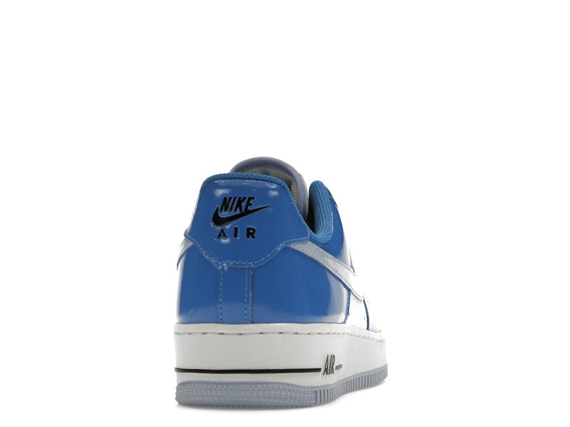 Nike Air Force 1 Low Blue Patent (Women's), vista a 360 gradi 29 di 36