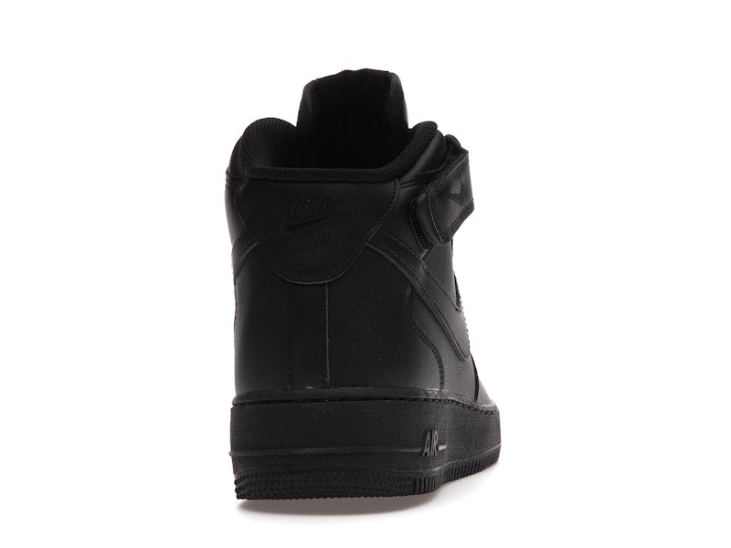Nike Air Force 1 Mid 07 Triple Black 2021 - Black/Black - 315123-001/CW2289-001 - 29