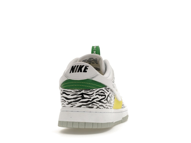 Nike Dunk Low Doernbecher Zoe - White/Black-Green-Yellow - DR7305-100 - 29