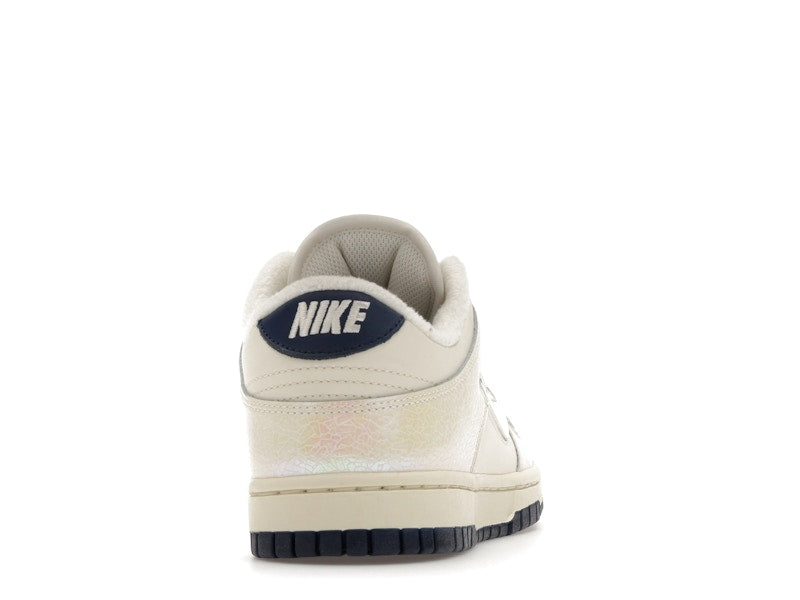 Nike Dunk Low Metallic Jewel Swoosh Sail Womens - Sail/Sail-Black - IM6571-027 - 29