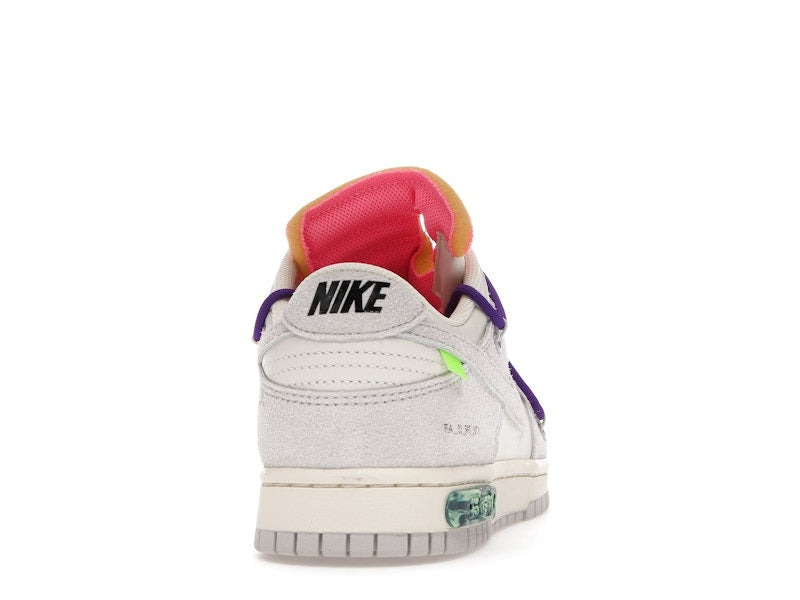 Nike Dunk Low Off White Lot 15, vista a 360 gradi 29 di 36