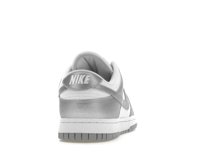 Nike Dunk Low Metallic Silver Womens - White/Metallic Silver/Blue Joy - FV1311-100 - 29