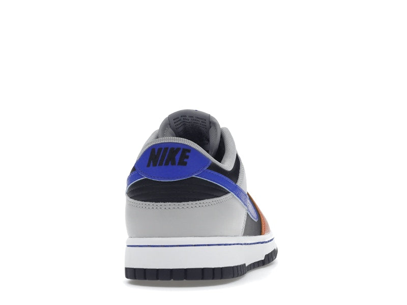 Nike Dunk Low EMB NBA 75th Anniversary Knicks - Black/Racer Blue-Grey Fog-Orange - DD3363-002 - 29