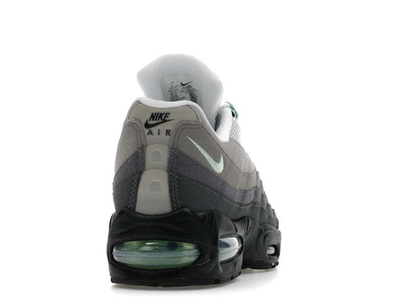 Nike Air Max 95 Og Big Bubble Fresh Mint Womens - Black/Fresh Mint/White/Medium Grey/Anthracite/Light Graphite - HJ5996-005 - 29