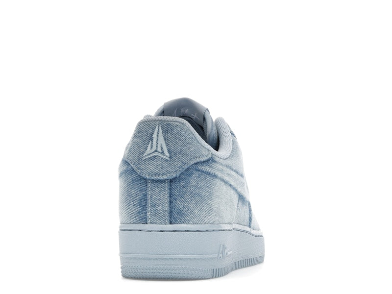 Nike Air Force 1 Low Ja Morant Denim Light Armory Blue - Light Armory Blue/White/Metallic Silver - IQ9773-400 - 29