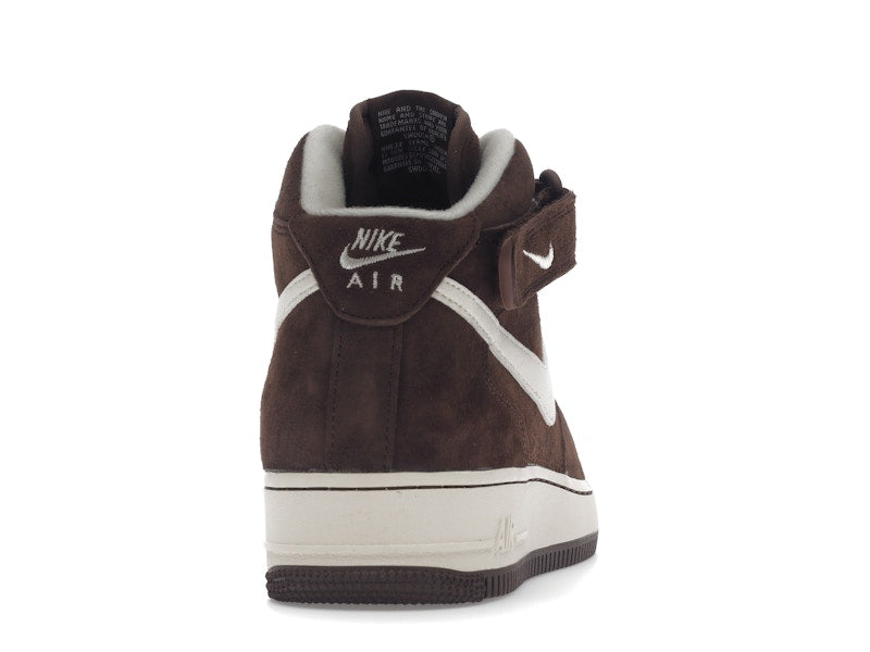 Nike Air Force 1 Mid Qs Chocolate - Chocolate/Cream - DM0107-200 - 29