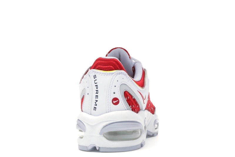 Nike Air Max Tailwind 4 Supreme White, vista a 360 gradi 29 di 36