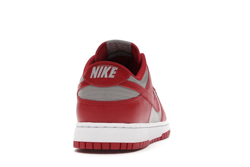 Nike Dunk Low Retro Medium Grey Varsity Red 2021 - Medium Grey/White/Varsity Red - DD1391-002 - 29