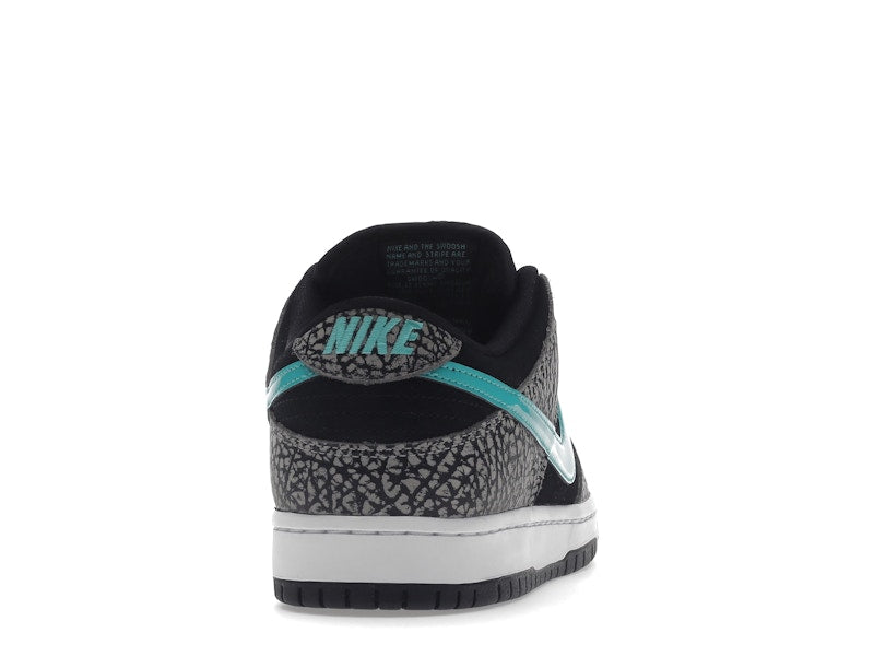 Nike Sb Dunk Low Atmos Elephant - Medium Grey/Black-White-Clear Jade - BQ6817-009 - 29