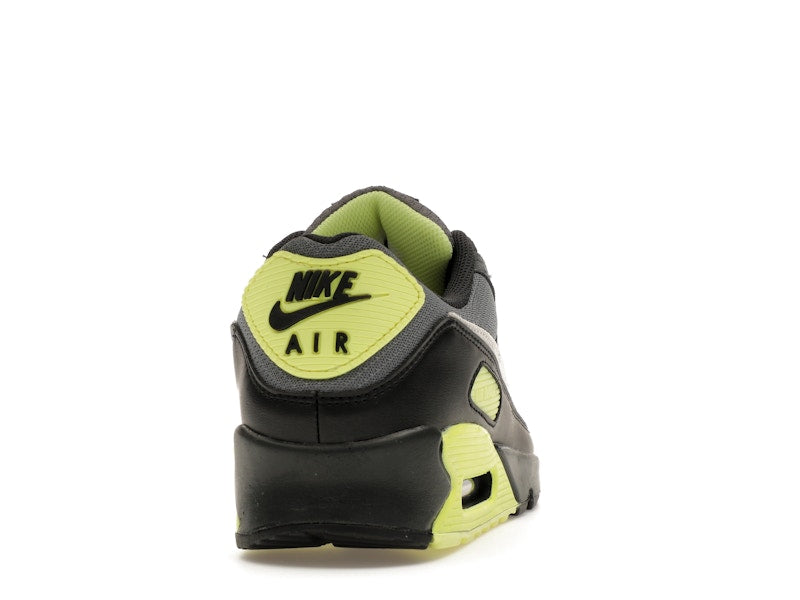 Nike Air Max 90 Smoke Grey Light Lemon Twist, vista a 360 gradi 29 di 36