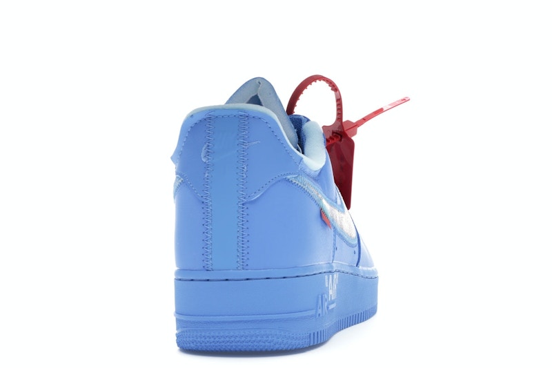 Nike Air Force 1 Low Off White University Blue - University Blue/Metallic Silver-White - CI1173-400 - 29
