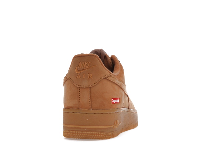 Nike Air Force 1 Low Supreme Flax, vista a 360 gradi 29 di 36