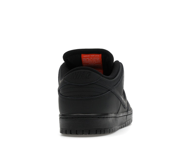 Nike Sb Dunk Low Pro Triple Black - Black/Anthracite/Safety Orange - FJ1674-001 - 29