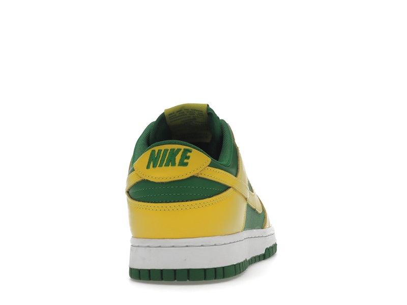 Nike Dunk Low Reverse Brazil - Apple Green/Yellow Strike-White - DV0833-300 - 29