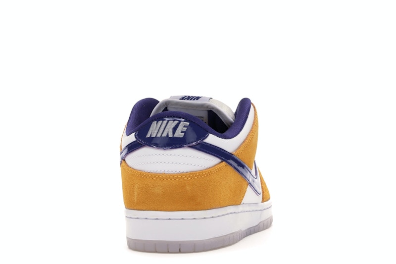 Nike SB Dunk Low Laser Orange - White/Regency Purple-Laser Orange - BQ6817-800 - 29