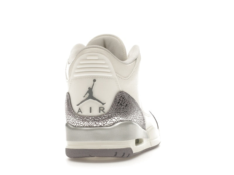 Air Jordan 3 Retro Sail Cement Grey, vista a 360 gradi 29 di 36