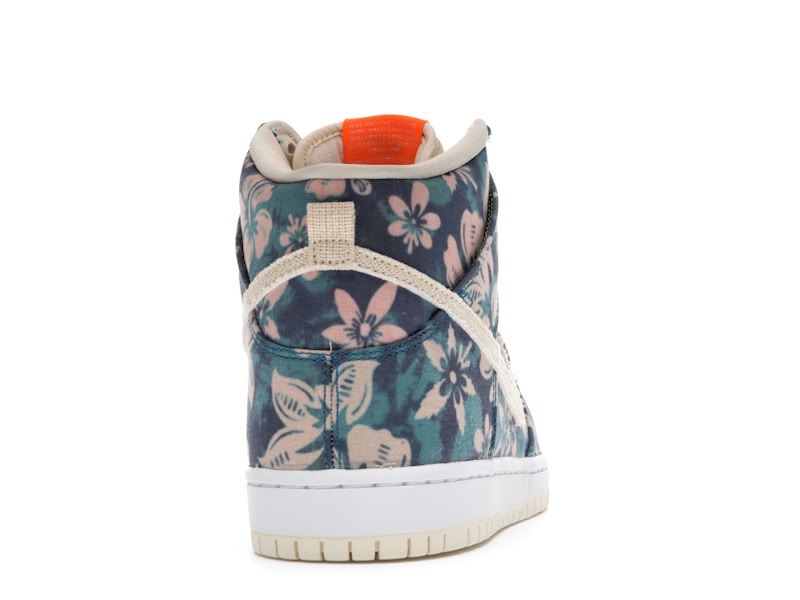 Nike SB Dunk High Hawaii - Sail/Blue-Green Aqua - CZ2232-300 - 29