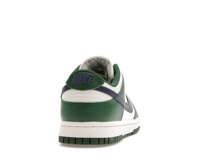 Nike Dunk Low Retro Gorge Green Midnight Navy Womens - Gorge Green/Midnight Navy/Phantom - DD1503-300 - 29