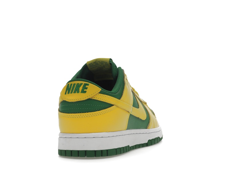 Nike Dunk Low Reverse Brazil - Apple Green/Yellow Strike-White - DV0833-300 - 30