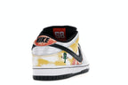 Nike SB Dunk Low Raygun Tie-Dye White - White/Black-Orange Flash - BQ6832-101 - 30