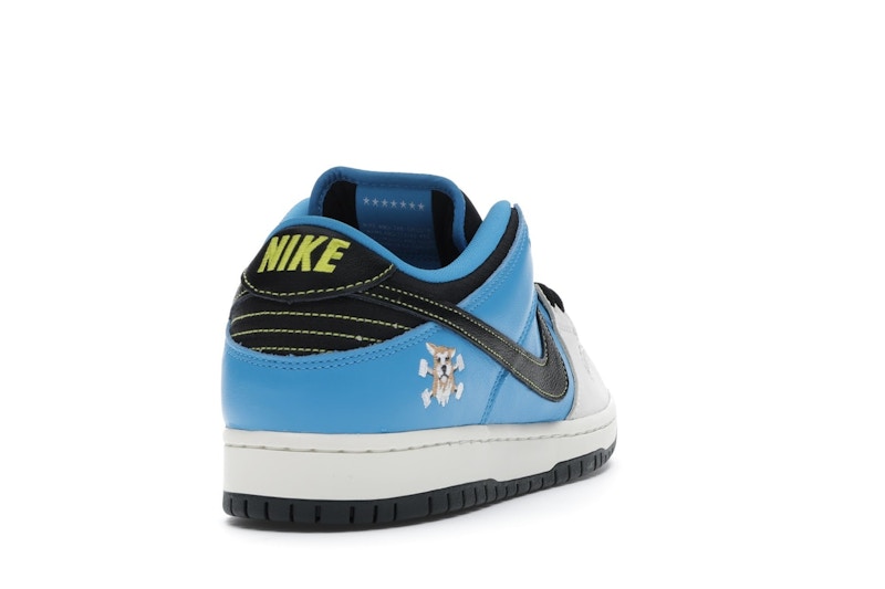 Nike SB Dunk Low Instant Skateboards - Blue Hero/Pale Ivory/Black - CZ5128-400 - 30