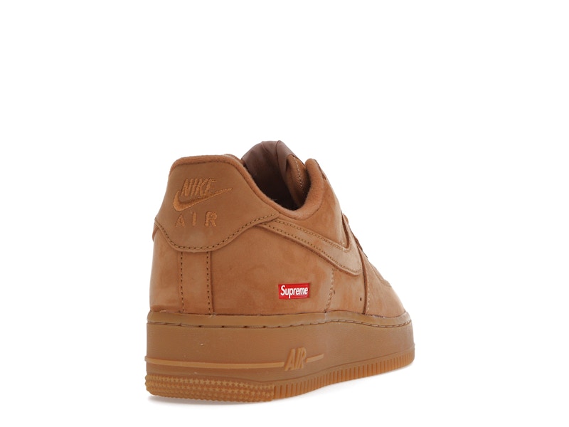 Nike Air Force 1 Low Supreme Flax, vista a 360 gradi 30 di 36