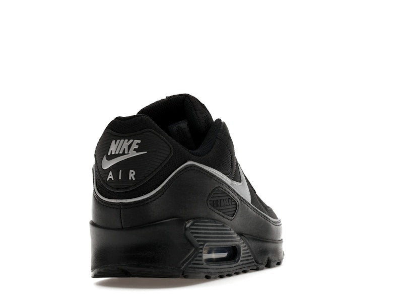 Nike Air Max 90 Premium Black Reflective - Black/Black/Anthracite/Multi-Color - HV4517-002 - 30