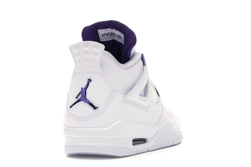 Air Jordan 4 Retro White Court Purple