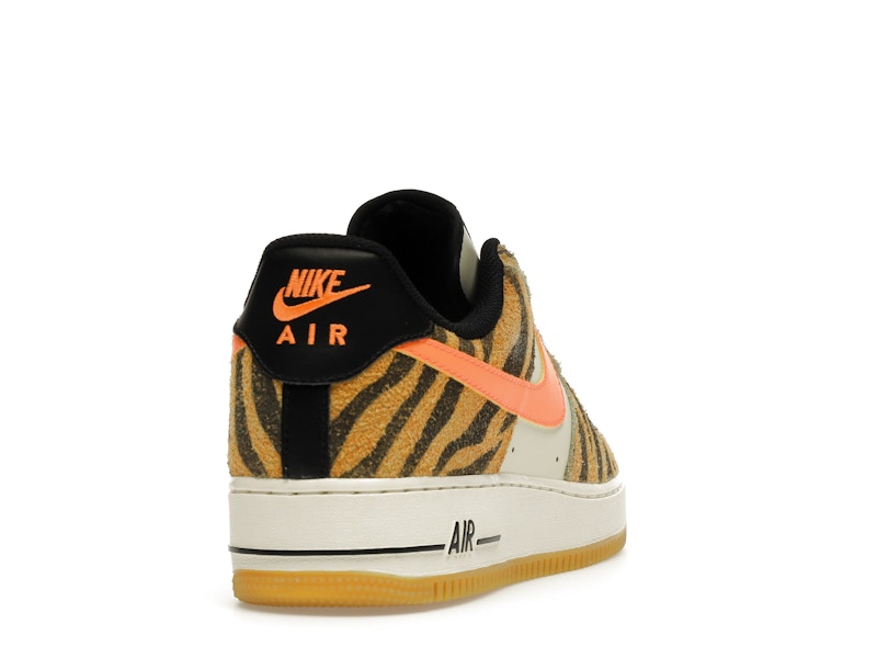 Nike Air Force 1 Low Daktari - Coconut Milk/Atomic Orange-Fuel Orange - DJ6192-100 - 30