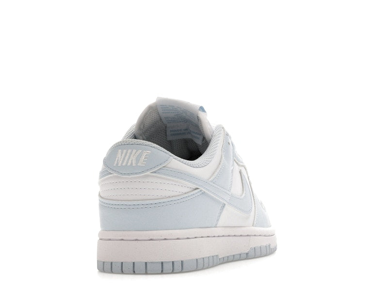 Nike Dunk Low Next Nature White Blue Tint (Women's), vista a 360 gradi 30 di 36