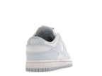 Nike Dunk Low Next Nature White Blue Tint (Women's), vista a 360 gradi 30 di 36