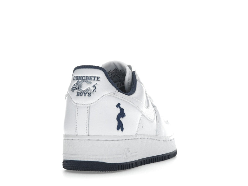 Nike Air Force 1 Low Lil Yachty Concrete Boys Its Us - White/White/Midnight Navy/Dark Powder Blue - IB5720-100 - 30