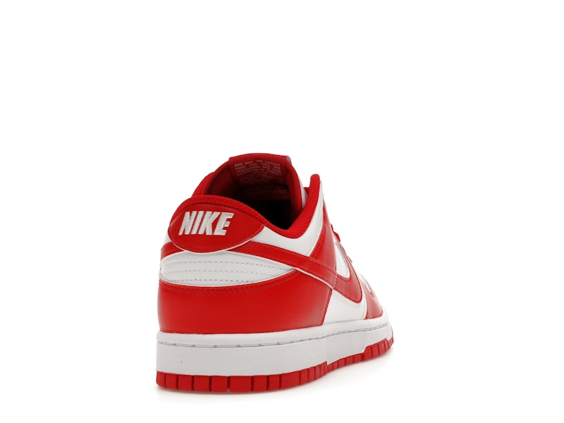 Nike Dunk Low St Johns 2025 - White/University Red-White - HF5441-104 - 30