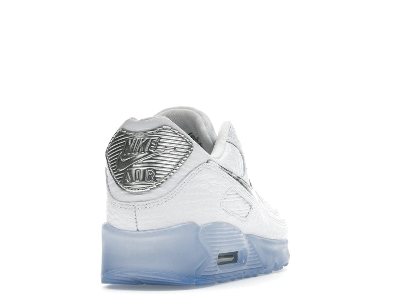 Nike Air Max 90 Terrascape White Croc Blue Tint - White/Blue Tint/Pure Platinum/Chrome - IU3638-100 - 30